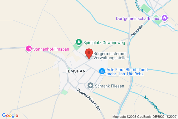 Bürgermeisteramt Verwaltungsstelle Ilmspan