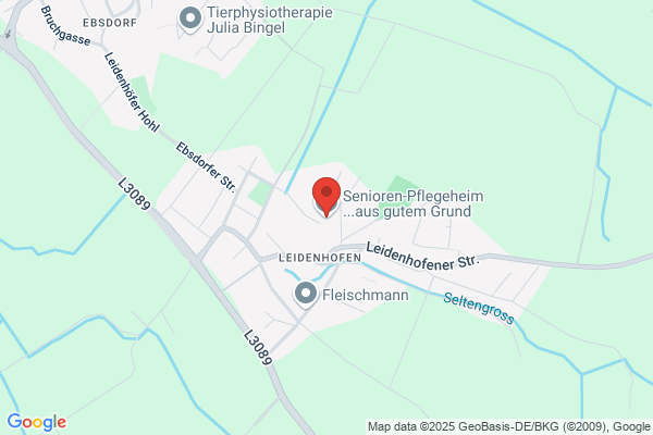 Pflege in der Förderegion