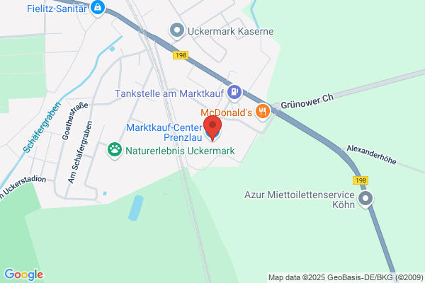 Marktkauf SB-Warenhaus u. Bau- und Gartencenter mit Tankstelle