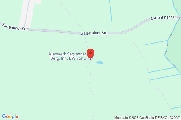 Kieswerk Segrahner Berg F.W. von Bülow