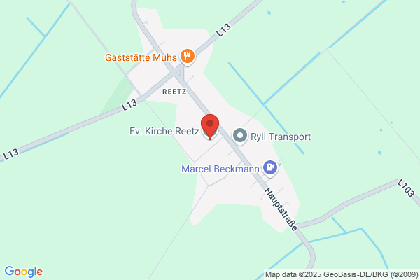 Kirche Reetz - Pfarrsprengel Berge-Neuhausen