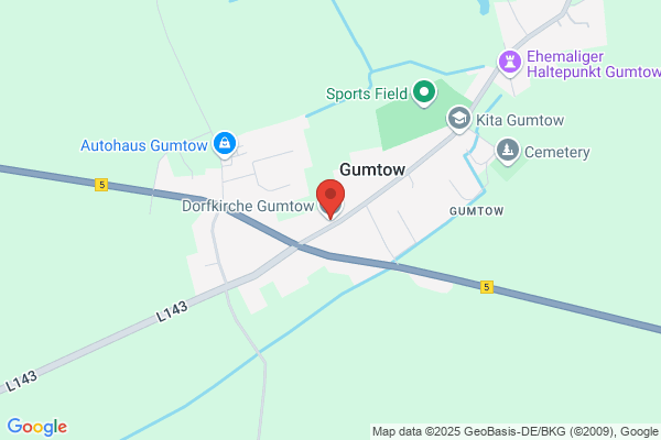Kirche Gumtow - Pfarrsprengel Gumtow