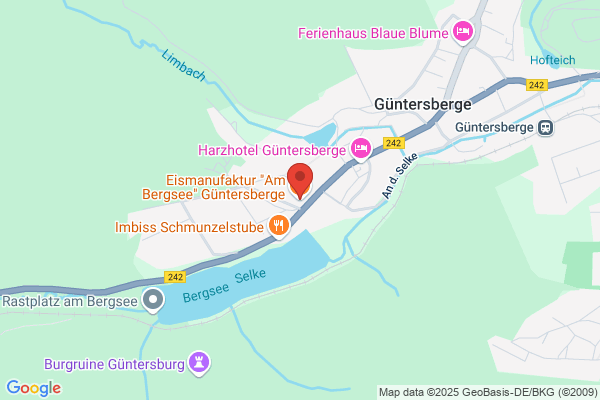 Hünert Eiscafe am Bergsee