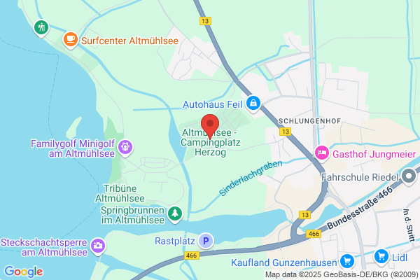 Altmühlsee-Campingplatz