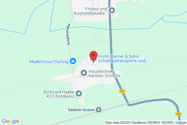Gusower Baustoffhandel und Baumontagen