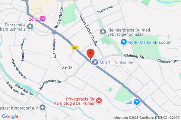 Reha- und Gesundheitsgymnastik Gera e.V., Trainingsstätte Klinikum Zeitz