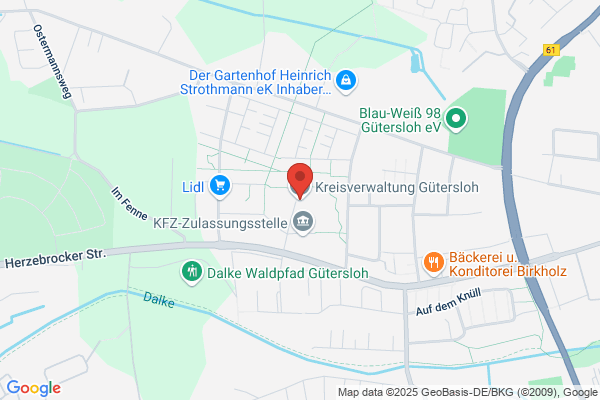 Geschlossene Geschäftsstelle