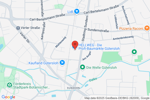 HELLWEG - Die Profi-Baumärkte Gütersloh