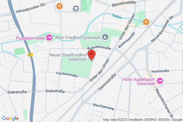 Neuer Stadtfriedhof Gütersloh