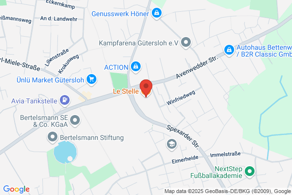 Le Stelle italienisches Restaurant im Landhaus Altewischer