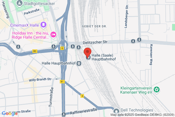 Ditsch Halle Hauptbahnhof