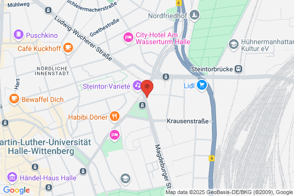 COMCAVE.COLLEGE Halle an der Saale, Am Steintor