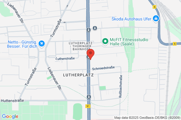 Drucker Tankstation Halle