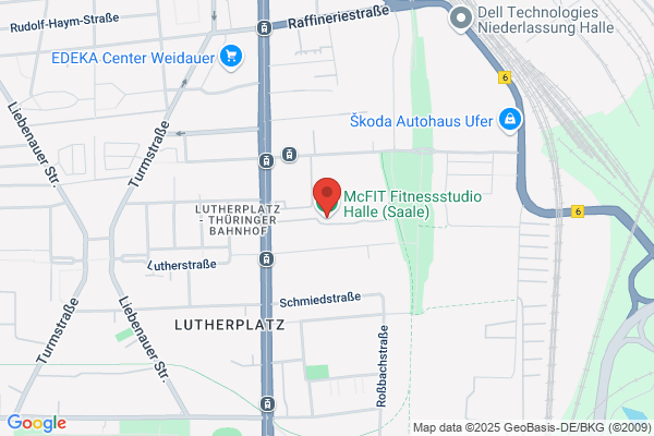 McFIT Fitnessstudio Halle (Saale)