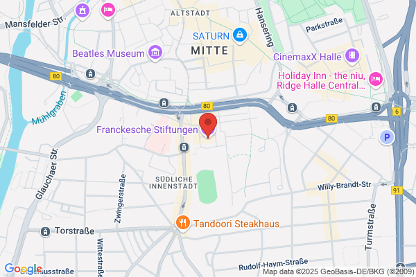 Franckesche Stiftungen, Ltg. und Gesch.St.
