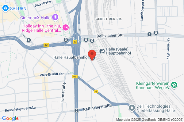 DB BahnPark Parkplatz Hauptbahnhof P1