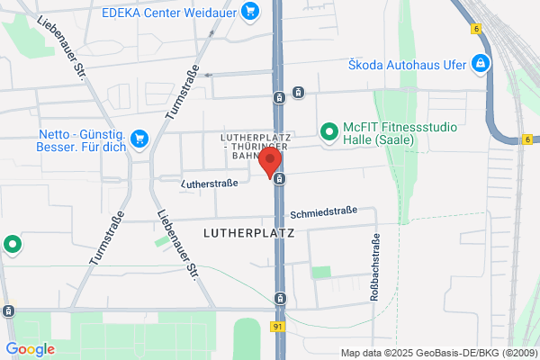Bauverein Halle und Leuna e.G. ServiceCenter Lutherstraße