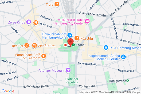 SIXT Autovermietung Hamburg Altona Bhf