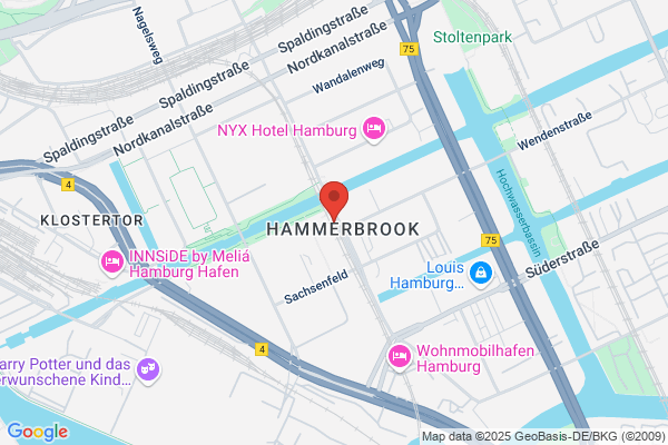 Ditsch Hamburg  S-Bahnhof Hammerbrook