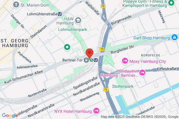 Ditsch Hamburg Berliner Tor S-Bahnhof