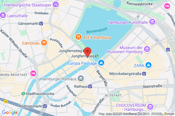 Ditsch Hamburg U-Bahnhof Jungfernstieg
