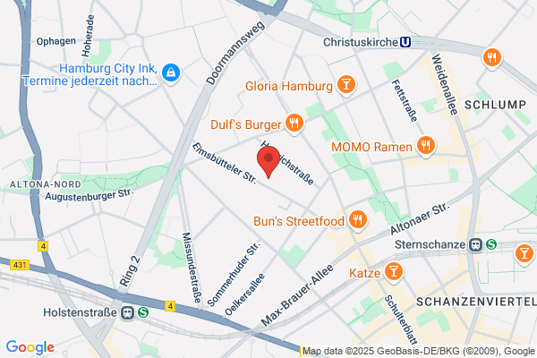 Eindruck Schanze | Textildruck - Digitaldruck - Stickerei Hamburg Sternschanze