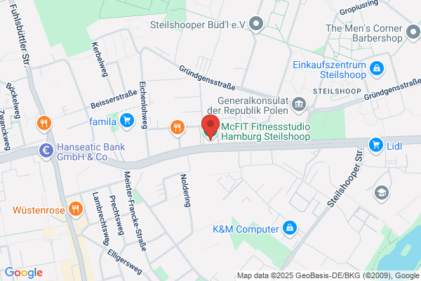 McFIT Fitnessstudio Hamburg Steilshoop
