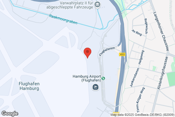 Parken am Flughafen Hamburg