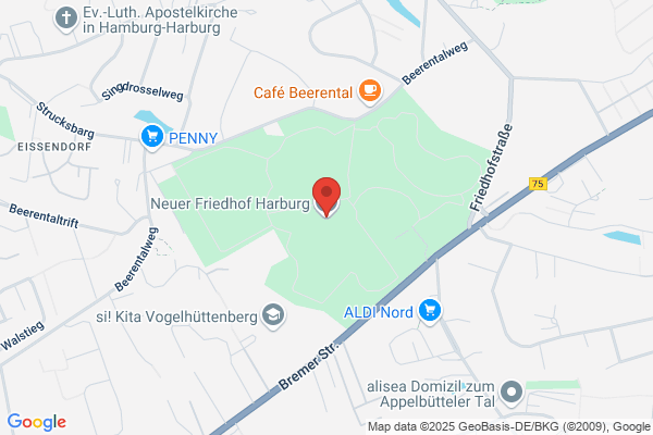 Friedhof Harburg in Trägerschaft des Ev.-Luth. Gesamtverband Harburg