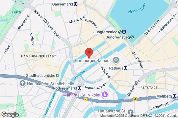 HypoVereinsbank Hamburg Neuer Wall SB-Standort