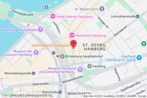 Hotel Arcadia Belmondo Novum Hamburg Hauptbahnhof