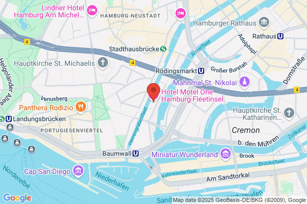 Hotel Motel One Hamburg-Fleetinsel