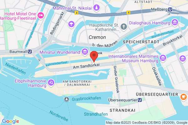 HafenCity Infocenter im Kesselhaus