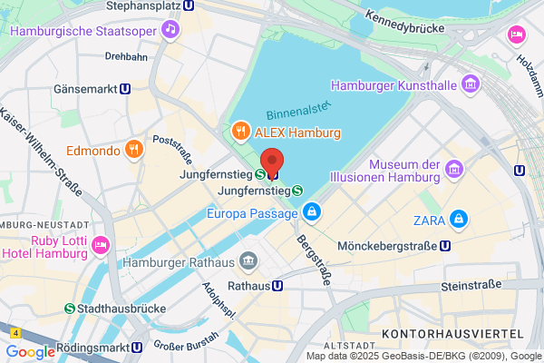 Alster-Mobile-Store & Hamburg Souvenirs