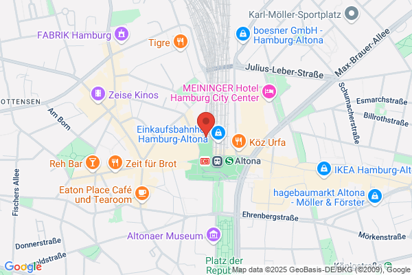 Parkhaus Bahnhof Altona APCOA