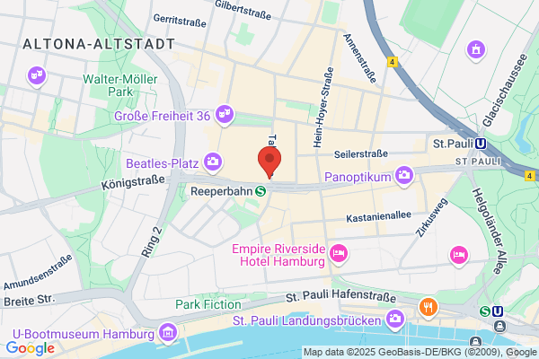l'tur Reisebüro Hamburg Reeperbahn