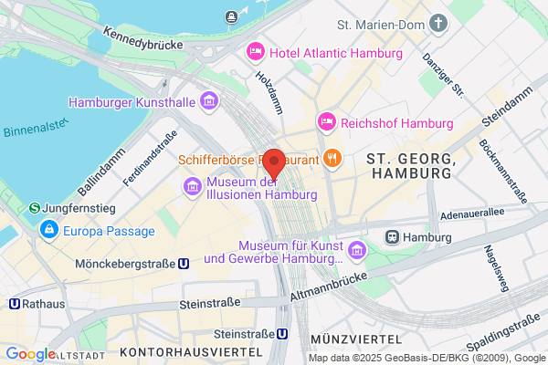 Kentucky Fried Chicken Wandelhalle im HBF