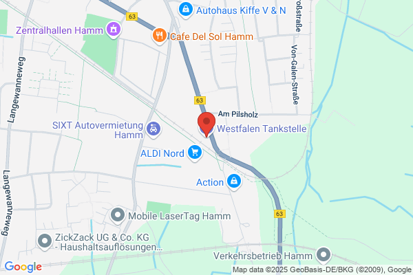 Westfalen Tankstelle