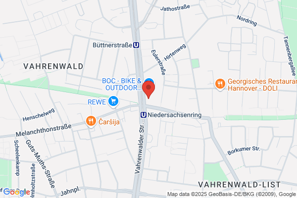 Enterprise Autovermietung und Transporter - Hannover Zentrum