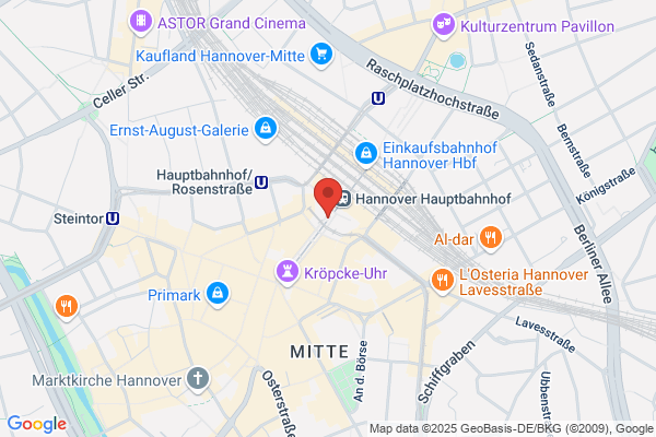 geschlossene Geschäftsstelle