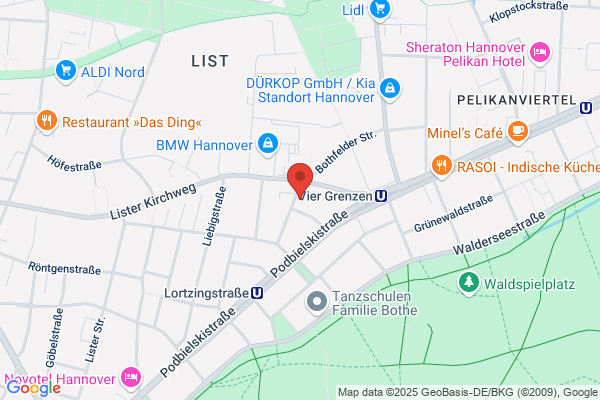 HUK-COBURG Versicherung Olaf Fredriksen in Hannover - List