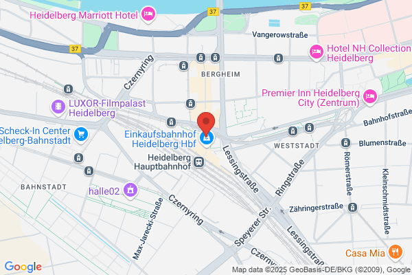 Bundespolizeirevier Mannheim - Dienstverrichtungsraum Heidelberg