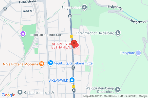Klinik für Akutgeriatrie am AGAPLESION BETHANIEN KRANKENHAUS HEIDELBERG