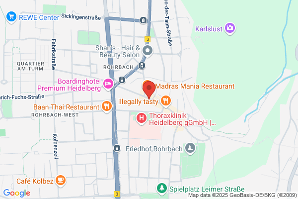 Tierarzt Bay Heidelberg, Kleintierpraxis Heidelberg-Rohrbach