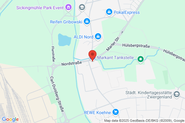 Markant Tankstelle