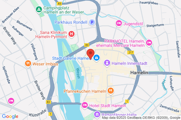 Walbusch Filiale Hameln Stadtgalerie