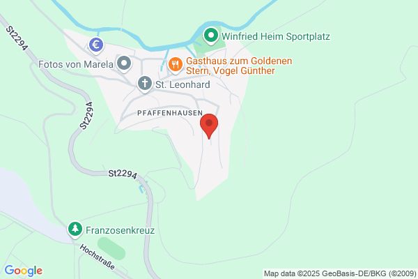 Sportverein Frankonia Pfaffenhausen e.V. Sportheim