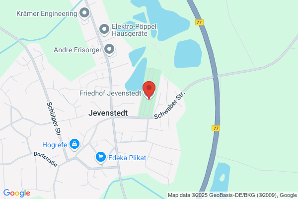 Friedhof Jevenstedt Frau Schacht