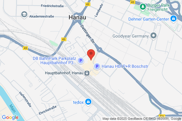 DB BahnPark Parkplatz Hauptbahnhof P3 Güterbahnhofstraße