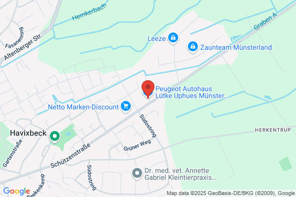 Peugeot Autohaus Lütke Uphues Münster e.K. Zweigniederlassung Havixbeck
